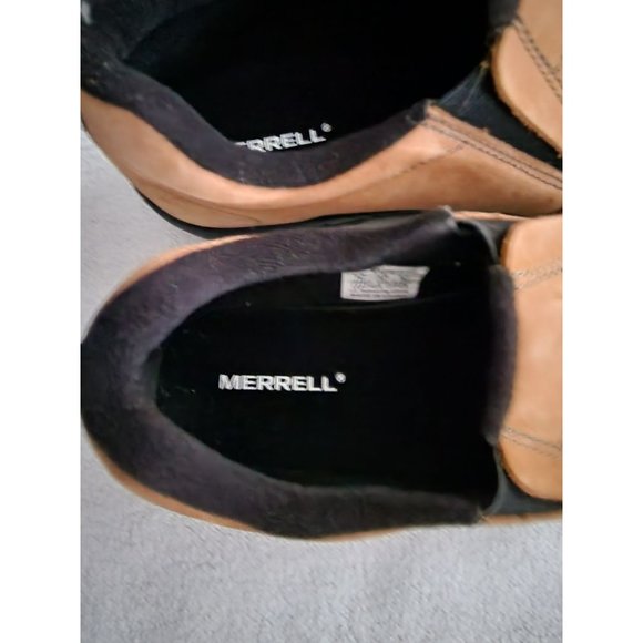 Merrell Big Kids Jungle MOC Nubuck Shoes Hiking Sneaker  Brown Nubuck Size US 7M - Picture 9 of 12